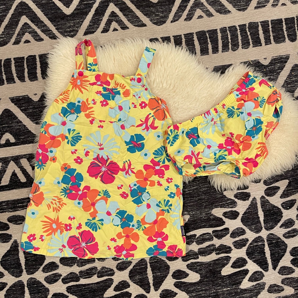 Adorable Patagonia Dress with Matching Boy Shorts